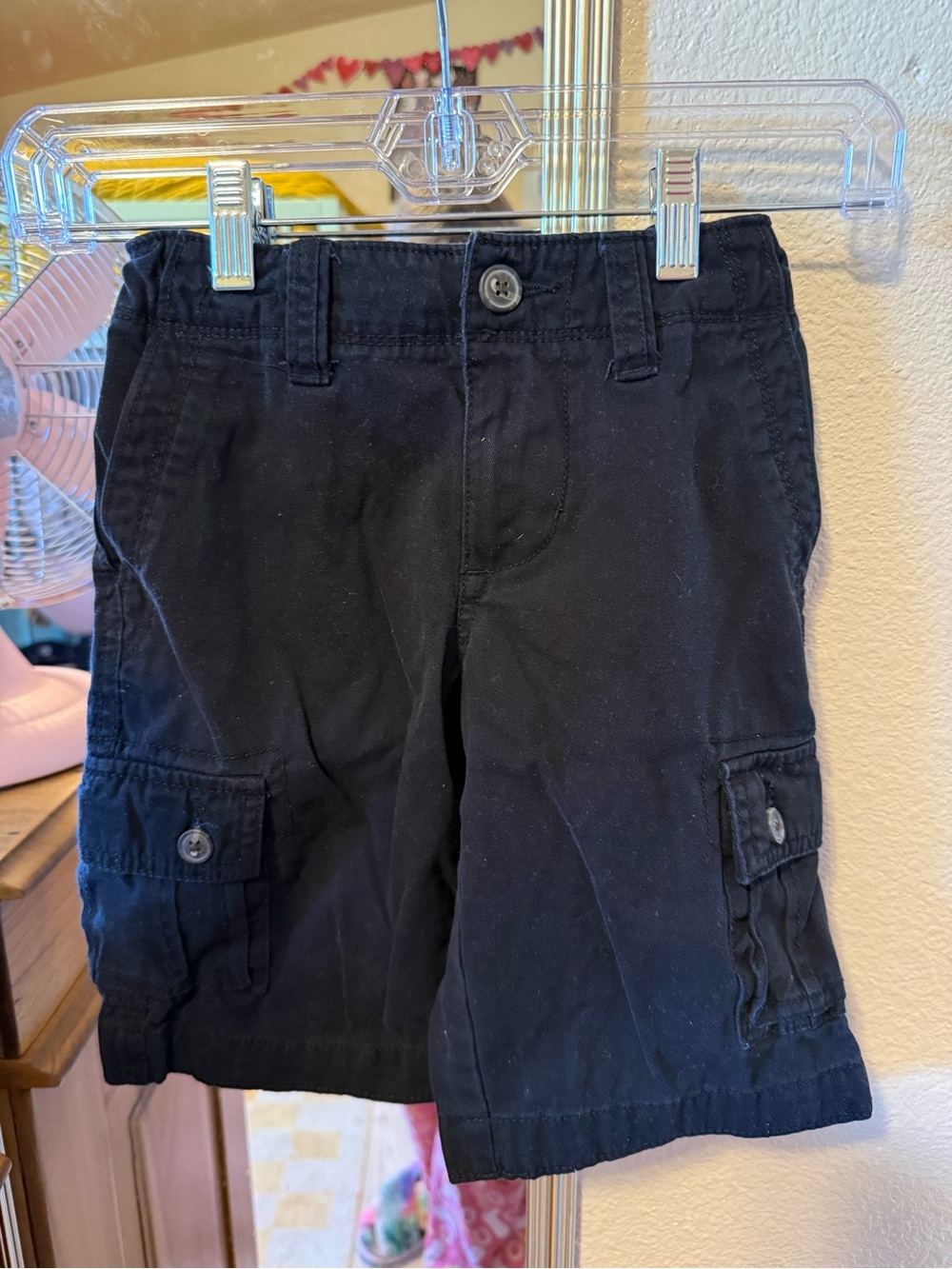 Arizona Jean Company Black Kids Cargo Shorts